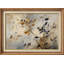 «Neutral Tones Abstract Botanical Branches», reproduction d'art encadrée sur papier-333991244-333991346