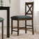 Vicissitudes Solid Wood & Mdf Walnut Bar Sets(Long Bar Table & Barstools(Set Of 2) & Swivel Barstools(Set Of 2))