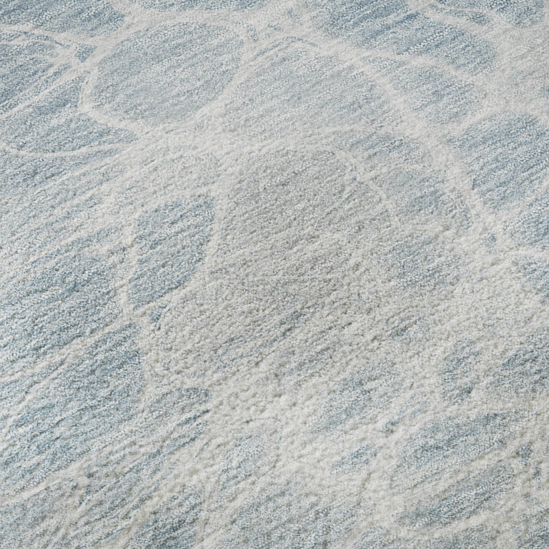 Premium Machine Washable Arnette Sky Rug, Rectangle 9' x 12'