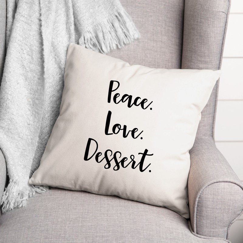 Housse et insert de coussin carré noir et blanc