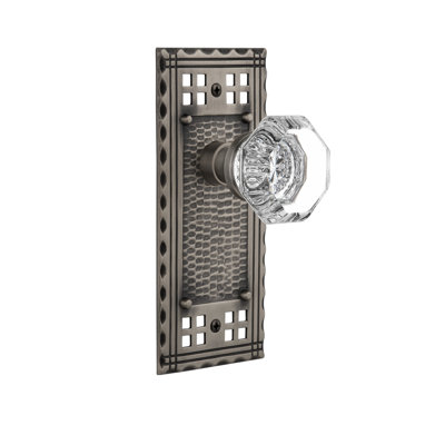 Craftsman Plate with Waldorf Door Knob