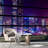 Modern City Buildings Peel & Stick Border-93868364