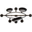 Handforged Oval 8 Light Pot Rack