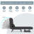 Twin 25.5'' Upholstered Futon Chair-1373145779
