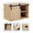 Cates Floating Side Table with Storage-98717379