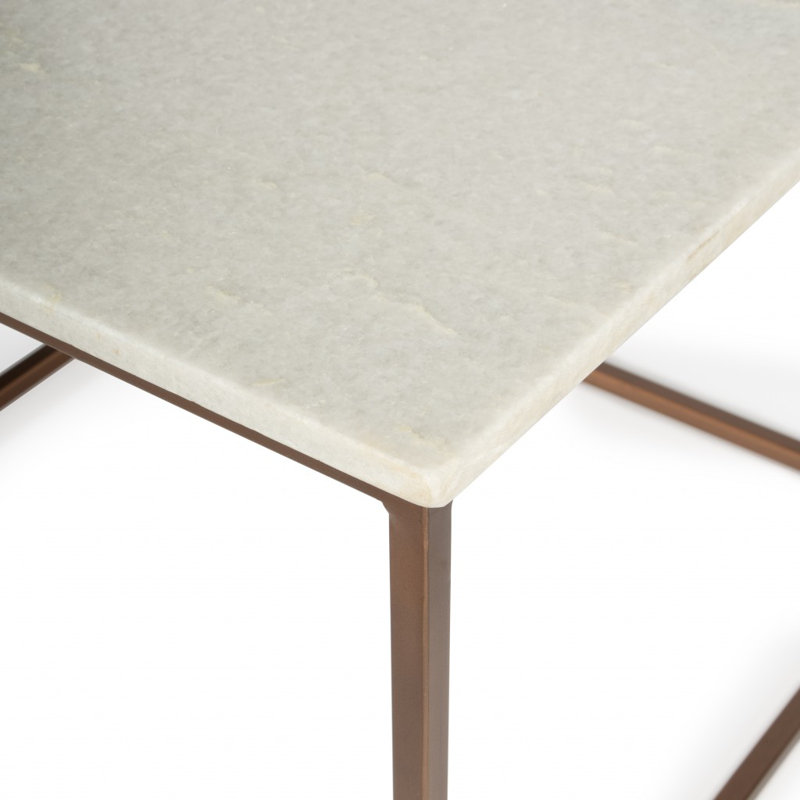 Marble Top Single Coffee Table
