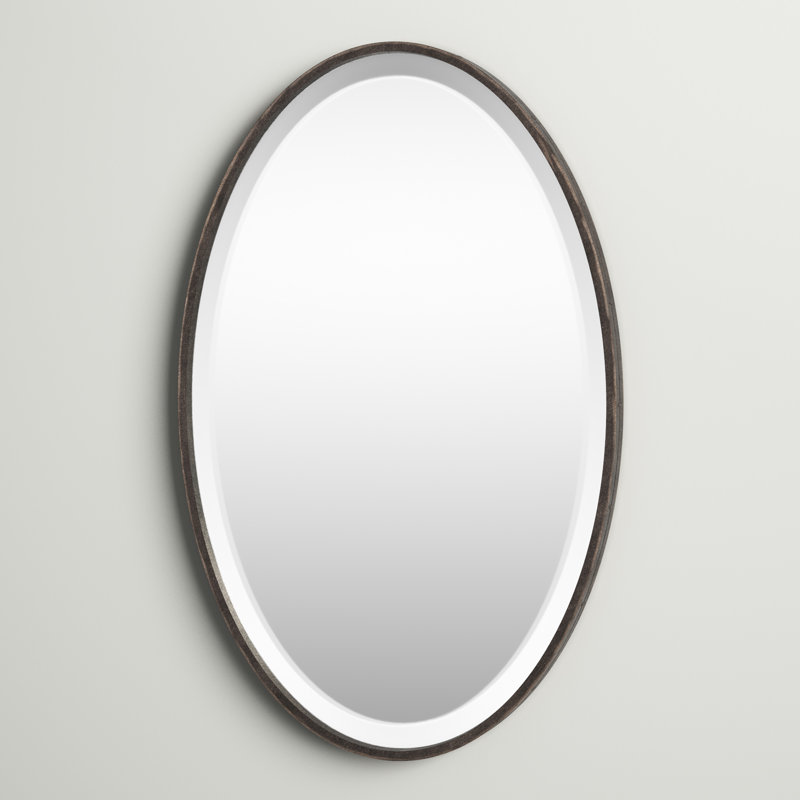 Lobdell Metal Oval Wall Mirror