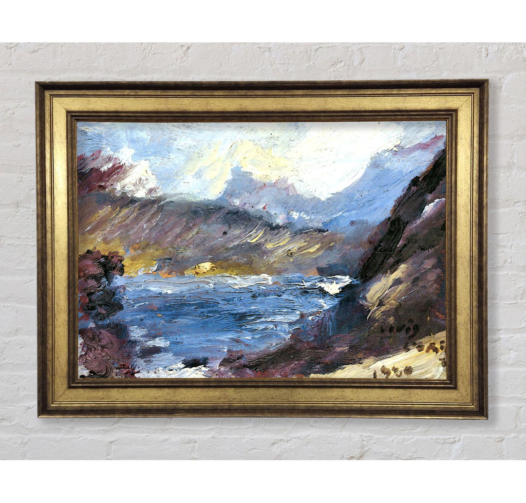 Lovis Corinth Walchensee 8 Gerahmter Druck