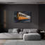  «Train III» par Martin Podt, art mural en verre acrylique, 36 po x 24 po-848200579