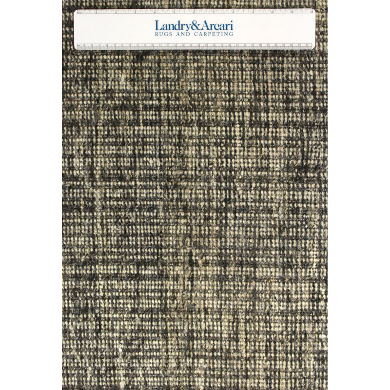 Tapis ivoire / gris anthracite 9 pi 2 po x 12 pi 2 po Corduroy