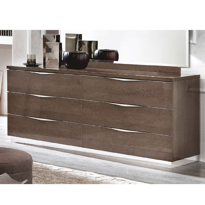 Commode double 6 tiroirs Rumsey