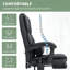 Fauteuil de bureau en similicuir avec massage, fauteuil de bureau, fauteuil inclinable-126454201