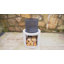 Round Steel Charcoal Smokeless Fire Pit