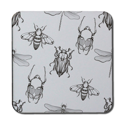 Square 6 Piece Coaster Set