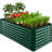Rosonda Outdoor Metal Raised Planter Box-127370193-127370207