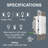 Legrand Radiant Led Advanced 150w Single Pole/3-way Dimmer