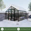  Serre en polycarbonate AMERLIFE avec système de connexion rapide-100369334-100369332