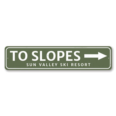 Panneau en aluminium To To Slopes