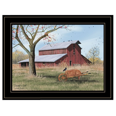 Summer's End Framed Wall Art for Living Room, Home Wall Décor Framed Print by Billy Jacobs