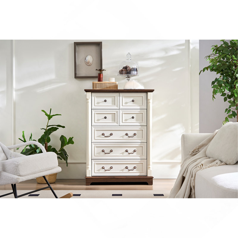 Commode 7 tiroirs pour chambre à coucher