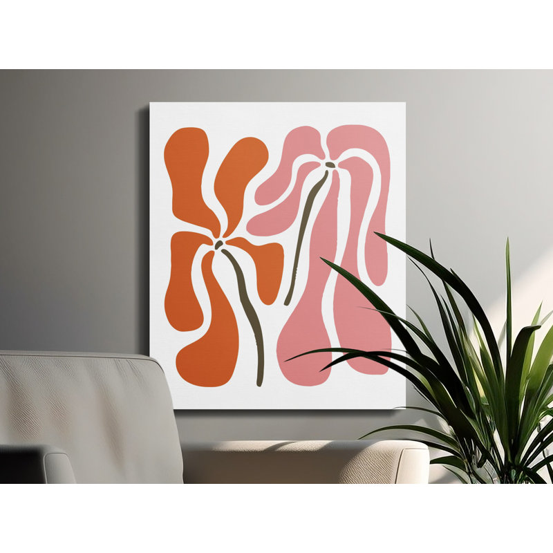 Creason 1 Piece Wrapped Canvas Wall Art Set, 24x32