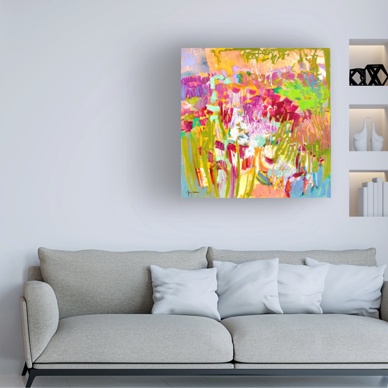Dorothy Fagan qui chante sur toile, H 35 po x l 35 po x P 2 po