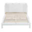 Grand lit escamotable avec grands tiroirs, blanc-763923441