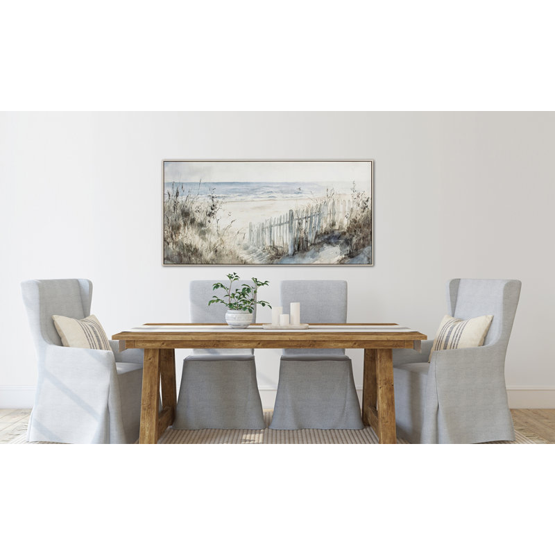 Through The Grasses Canvas Wall Art