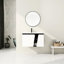Meuble-lavabo flottant mural avec lavabo simple-1885353005