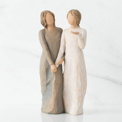 Willow Tree Angel My Sister, My Friend, Sculpted Hand-Painted Resin Figure