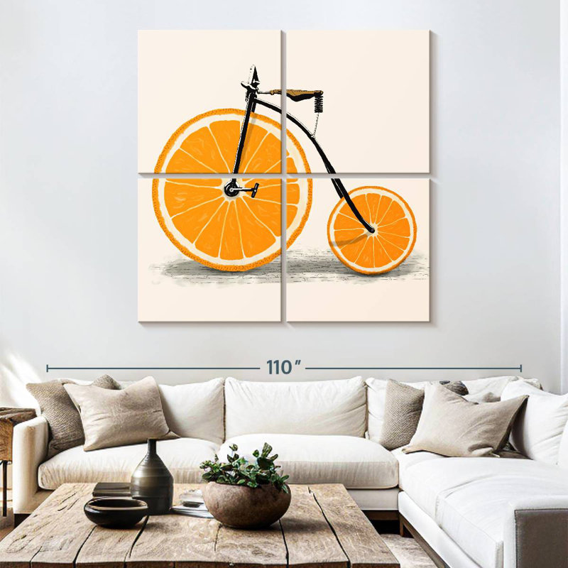 Vélo orange Mehar, H 74 po x l 74 po