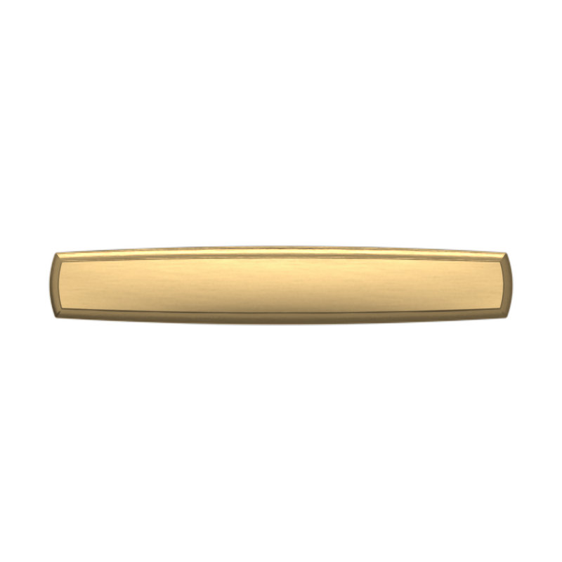 4357 Severin Fayerman A Pull, 4" CTC, Satin Brass