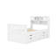 Lit plateforme simple avec tablettes-1690929256