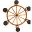 Loui 6 - Light Chandelier