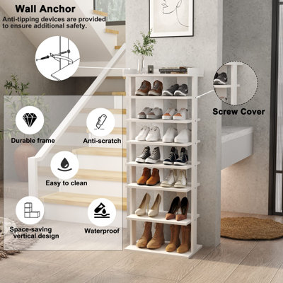 Latitude Run® 14 Pair Shoe Rack & Reviews | Wayfair