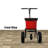 Gardening Tool 50LB Heavy-Duty Walk-Behind Broadcast Spreader