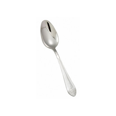 Cuillère à soupe Peacock en acier inoxydable, très lourd, 9,5 po (paquet de 12)