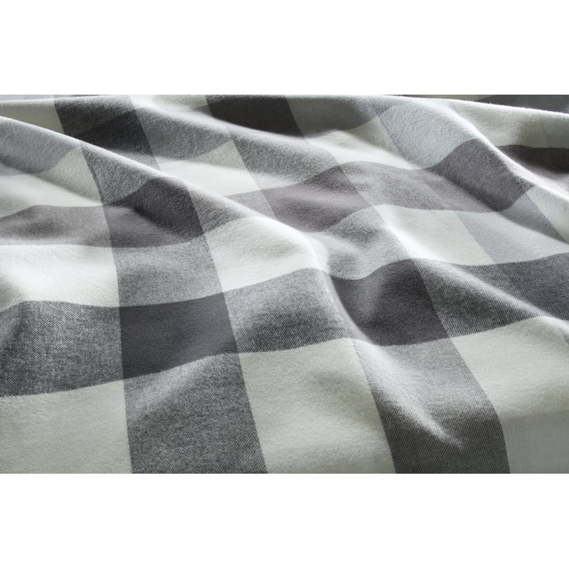 Lech Chequered Duvet Cover Set with Pillow Shams Included