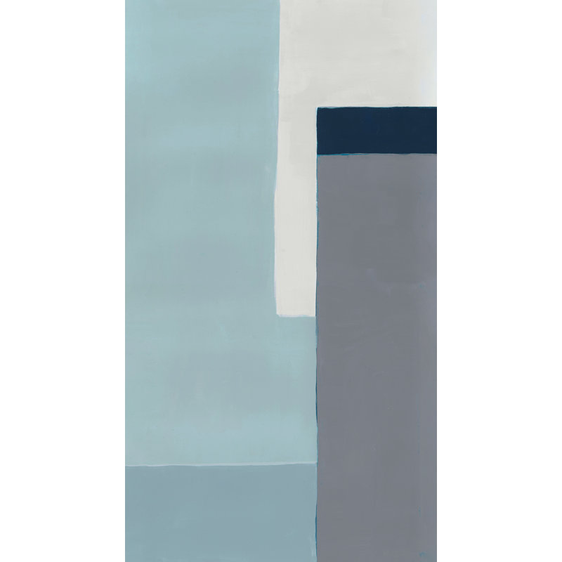 Blue Brut II Print by Bobby Berk, 72" H x 40" W, Image Brush Gel