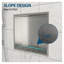 Niche de douche 15 "x 13" en acier inoxydable nickel brossé - Tablette de salle de bain encastrée