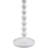 Dygall Painted Resin Floor Lamp with Linen Drum Shade