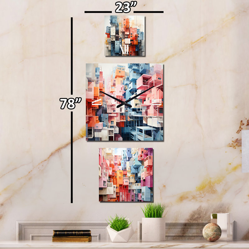 Sariha Metal Wall Clock