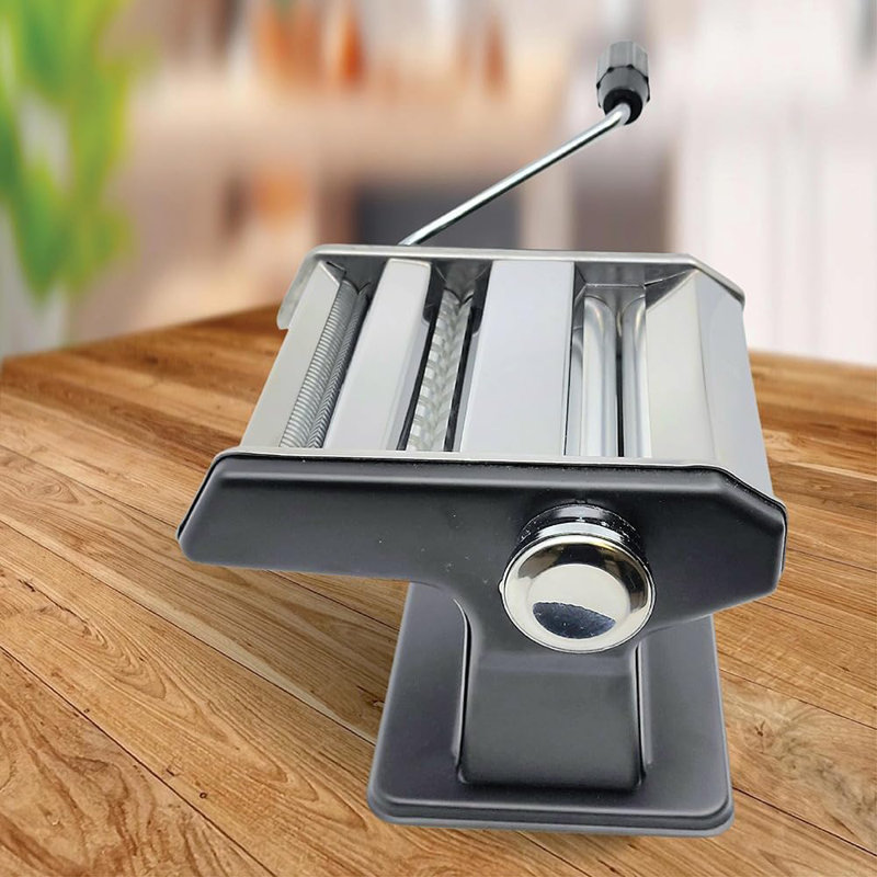 Machine à pâtes manuelle TTAK Houseware Premium en acier inoxydable: 7 réglages d'épaisseur