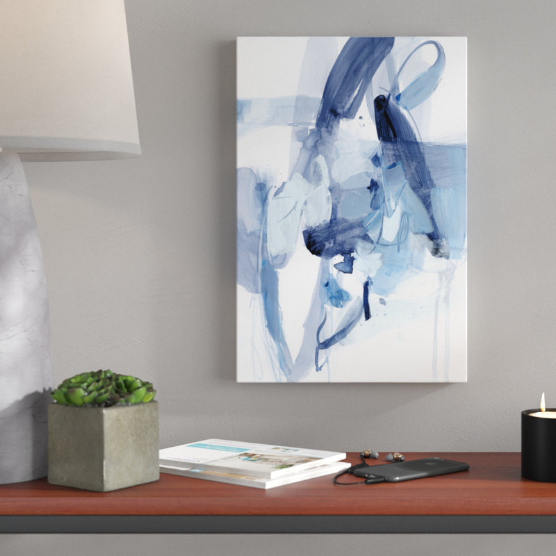 «Morning Night I» par Christina Long, reproduction d'art sur toile tendue, H 18 po x l 12 po, Impression avec cadre érable