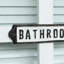Cast Iron Bathroom Door Sign-1573712570-1573712568