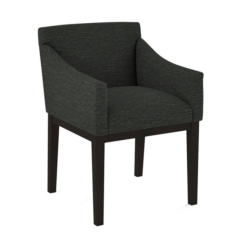 Upholstered Arm Chair, Applause Bajah Ruby, Espresso