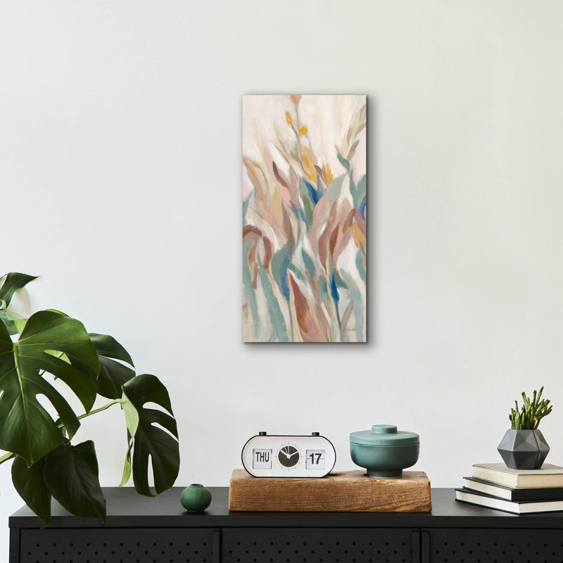  «Eden Breeze 2» par Silvia Vassileva, art mural en verre acrylique, 12 po x 24 po