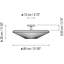 Plafonnier encastré 47,24 po 6 lumières Siam-70977806-116191273