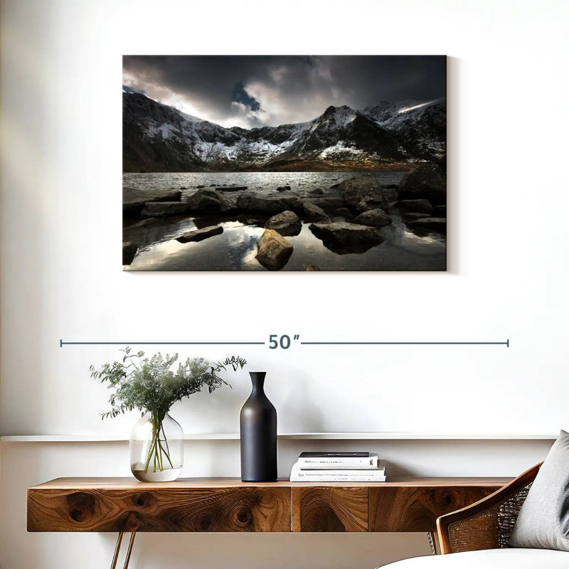 Paysage d'Alvord Cwm Idwal, H 24 po x l 36 po