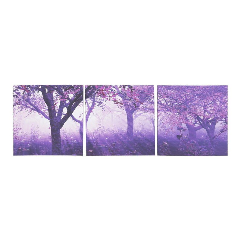 3 Piece No Frame Print